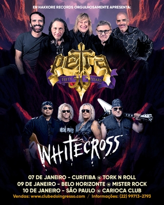 Petra & Whitecross - Turnê lendária no Brasil 2026 - Curitiba